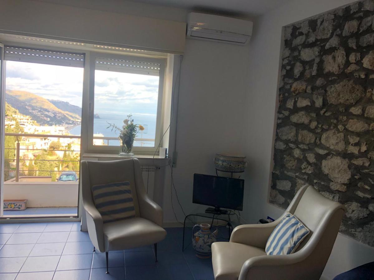 Taormina Center Apartment With Sea View Exterior foto